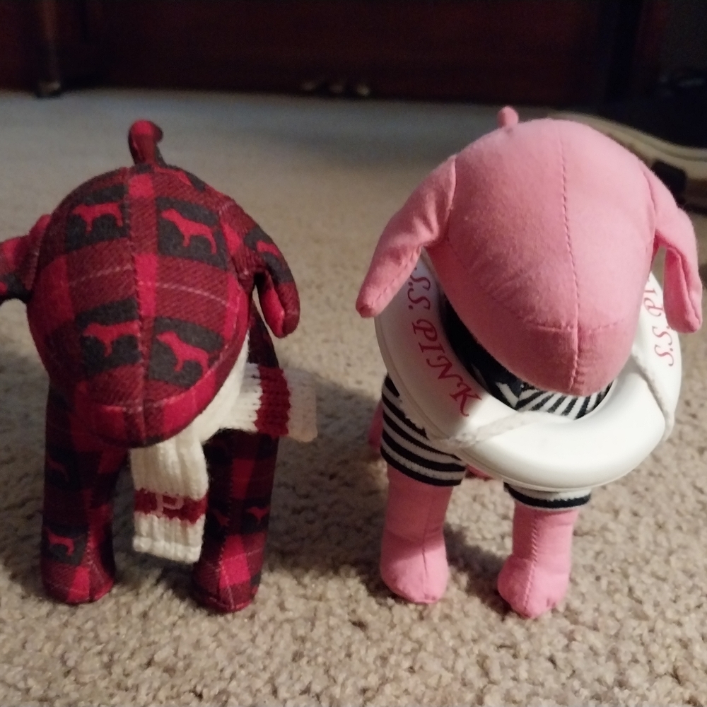 Victoria's Secret Pink Dogs set of 2